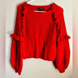 Express Red Woman’s Sweater ♥️